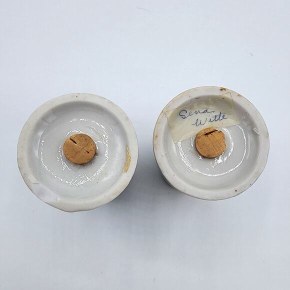 Vintage Set of 2 Thrifco Ceramic Souvenir State of Oregon Salt & Pepper Shakers - Picture 8 of 8